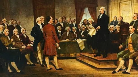 Firma de la Constitución de los Estados Unidos &bull; IMAGEN de Muy Interesante