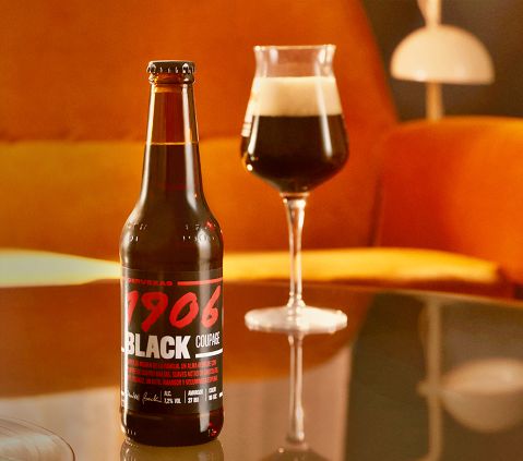 1906 Black-Coupage, mejor cerveza Lager del mundo