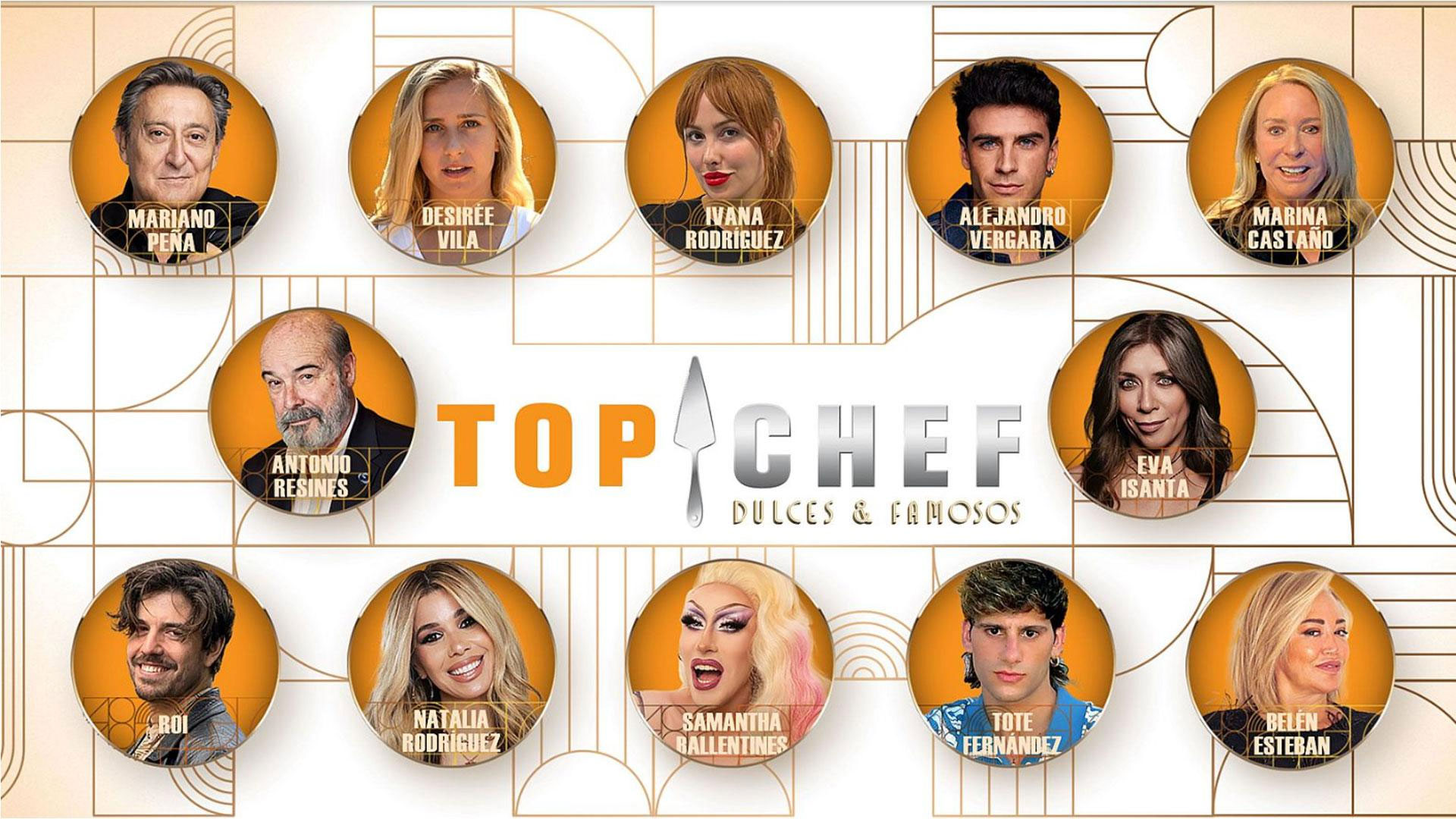 Lista de participantes de 'Top Chef' | RTVE