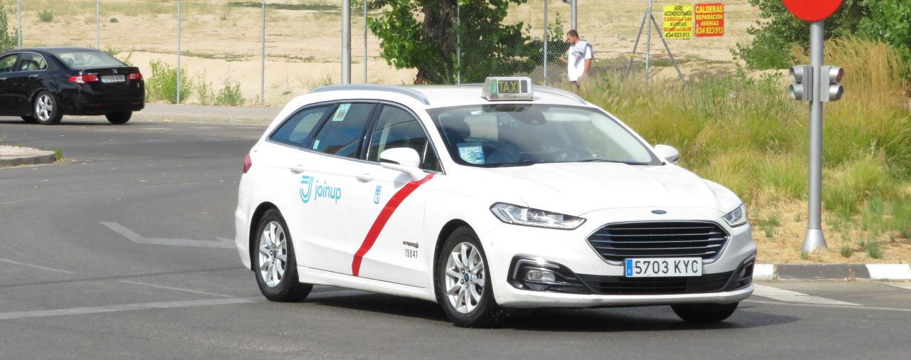 Un taxi de Madrid